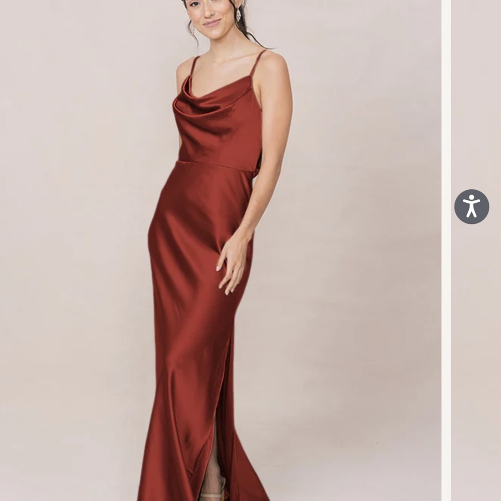 Revelry-Nadia Satin Dress